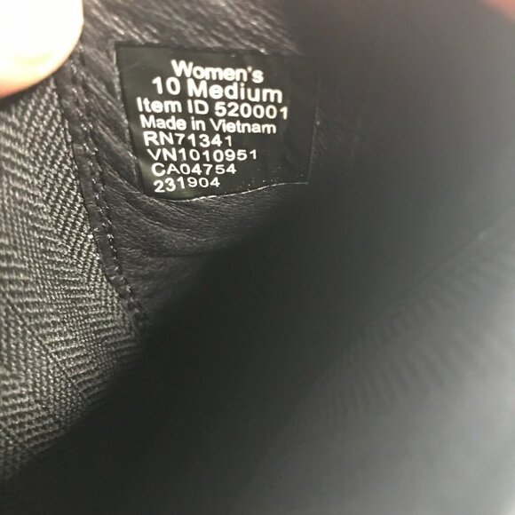 LL Bean Camden Hill Chelsea Black Pull On Boots Womens US 10M UK 8 EU 40.5 - Picture 4 of 16